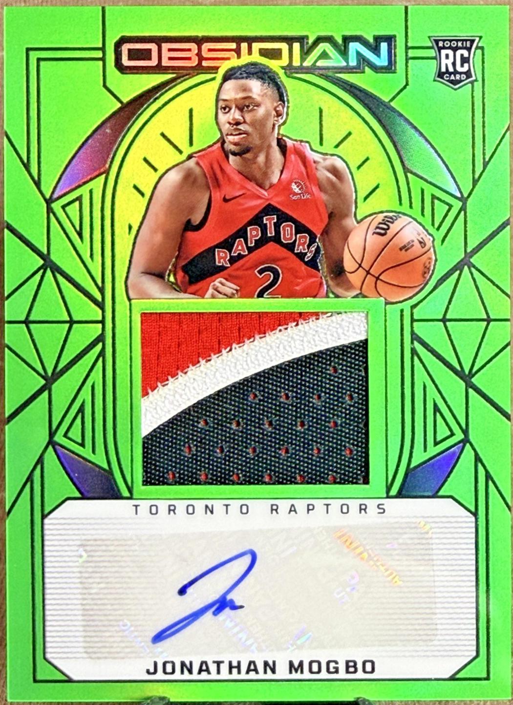Jonathan Mogbo [Green Autograph] #212