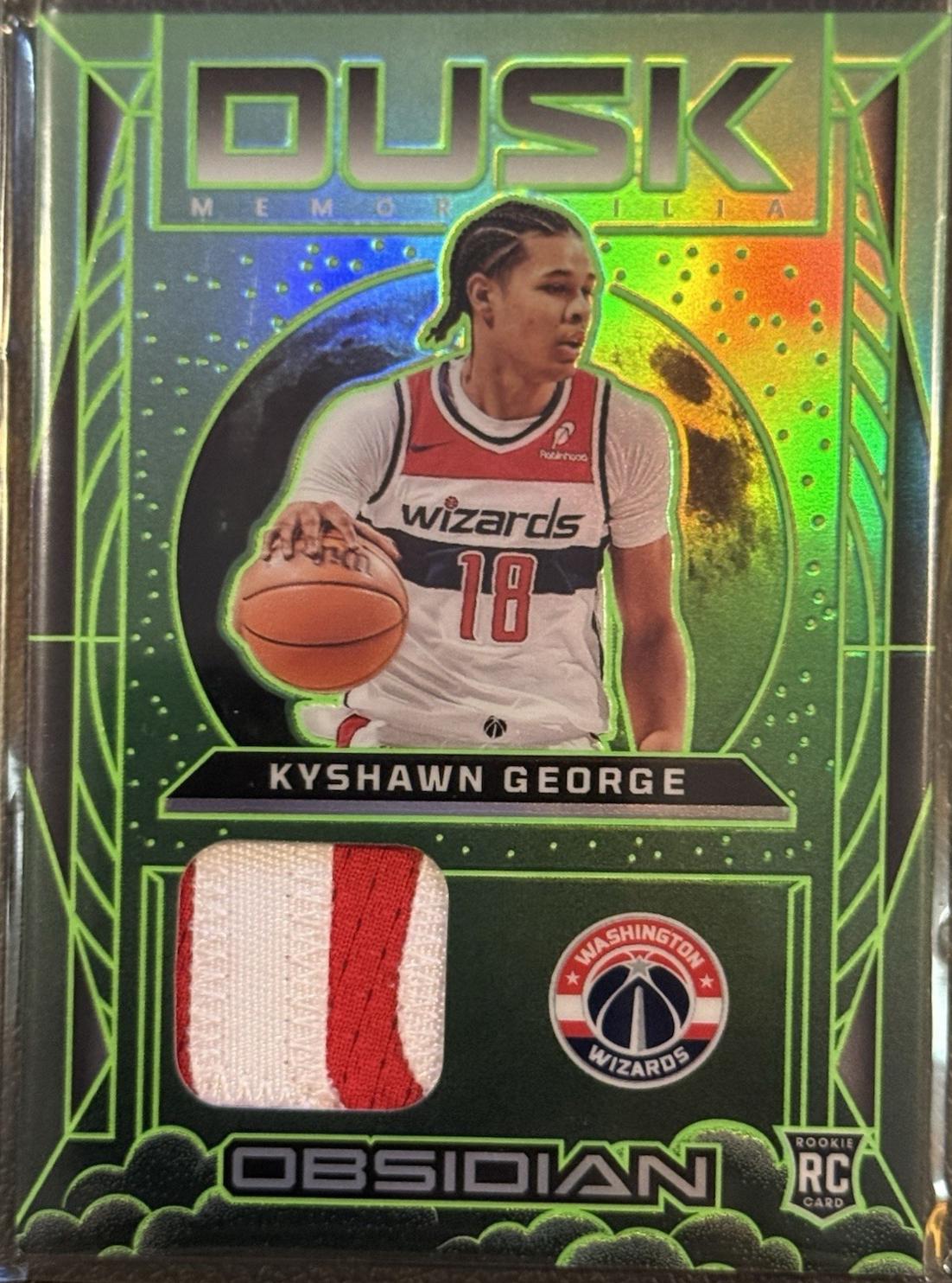 Kyshawn George [Green Autograph] #213