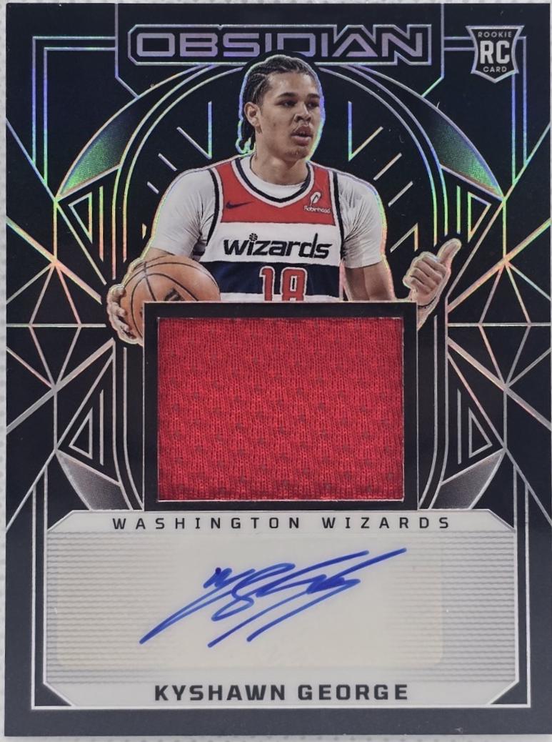 Kyshawn George [Rookie Jersey Autograph] #213