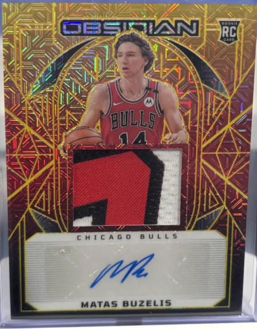 Matas Buzelis [Molten Mojo Autograph] #228