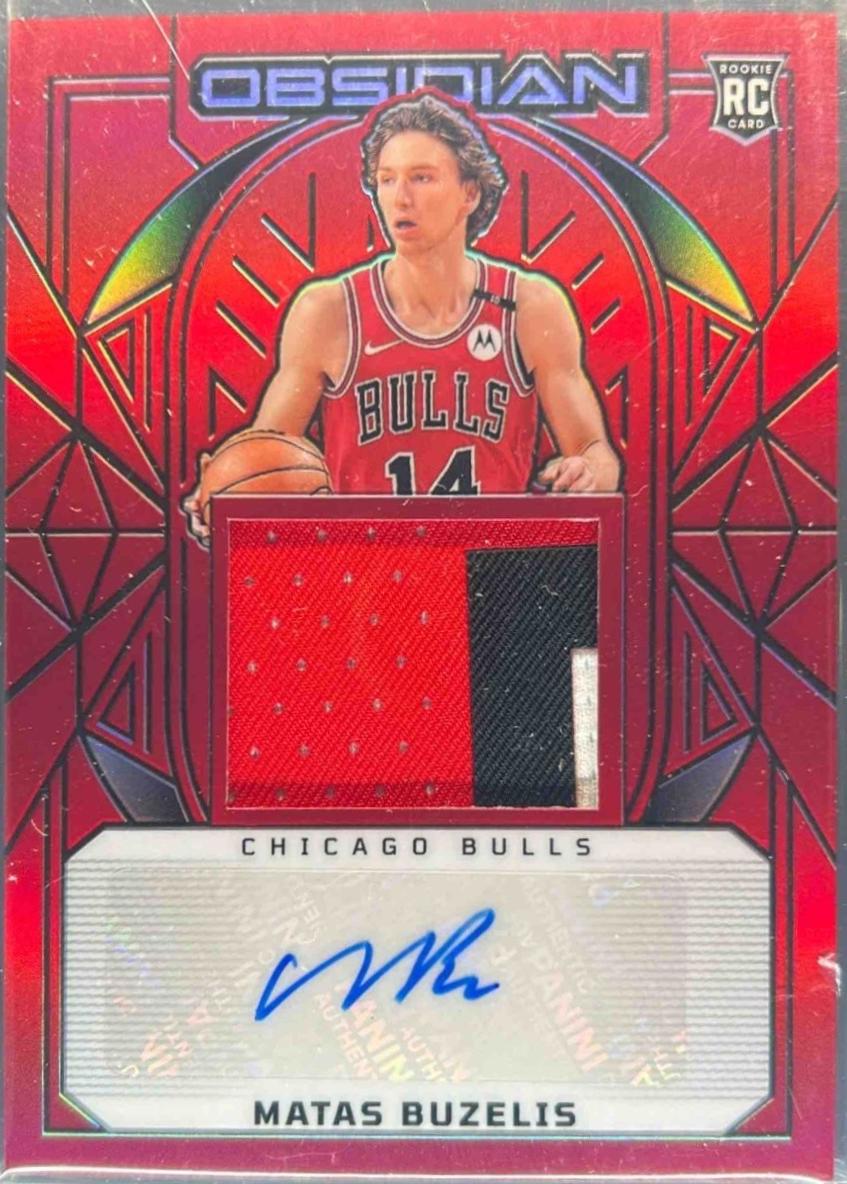 Matas Buzelis [Red Autograph] #228