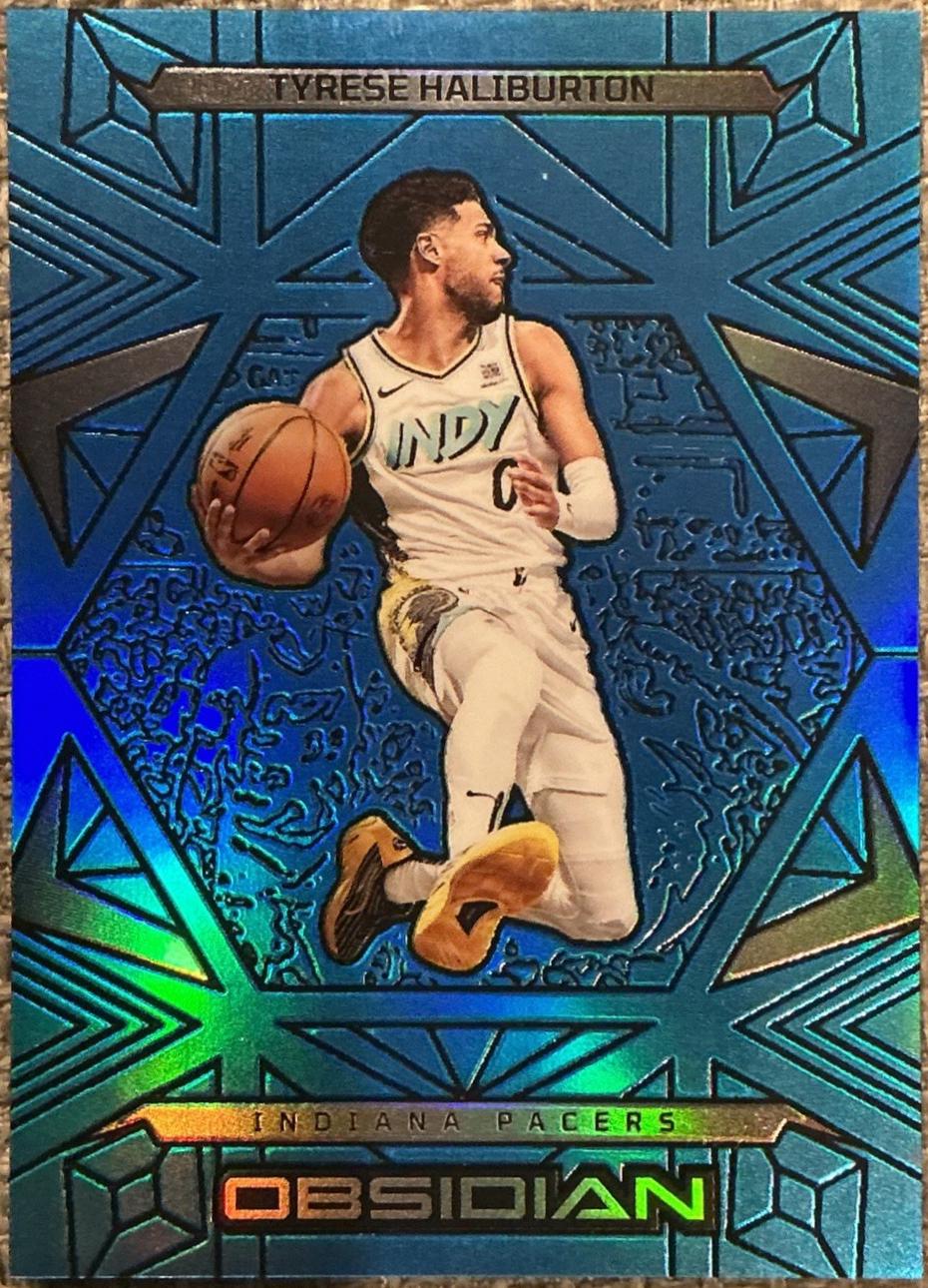Tyrese Haliburton [Blue] #75