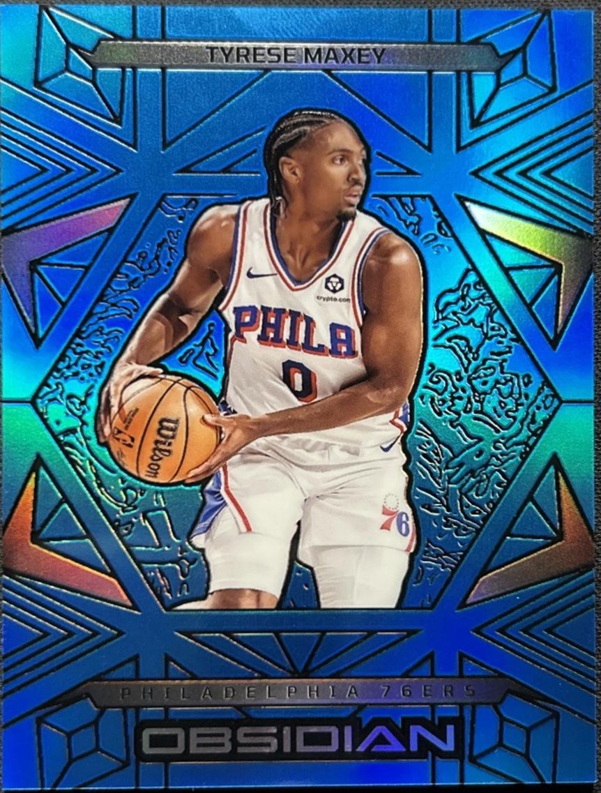 Tyrese Maxey [Blue] #77