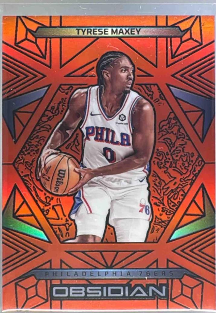 Tyrese Maxey [Orange] #77
