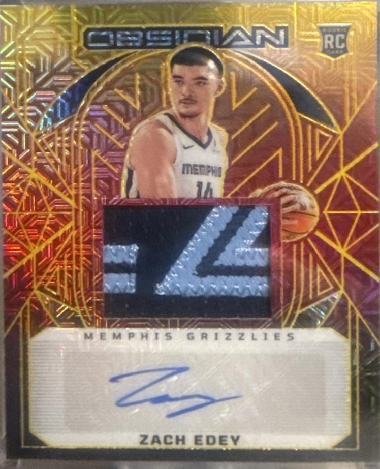 Zach Edey [Red Autograph] #215
