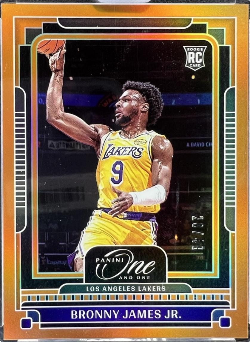 Bronny James Jr. [Orange] #108