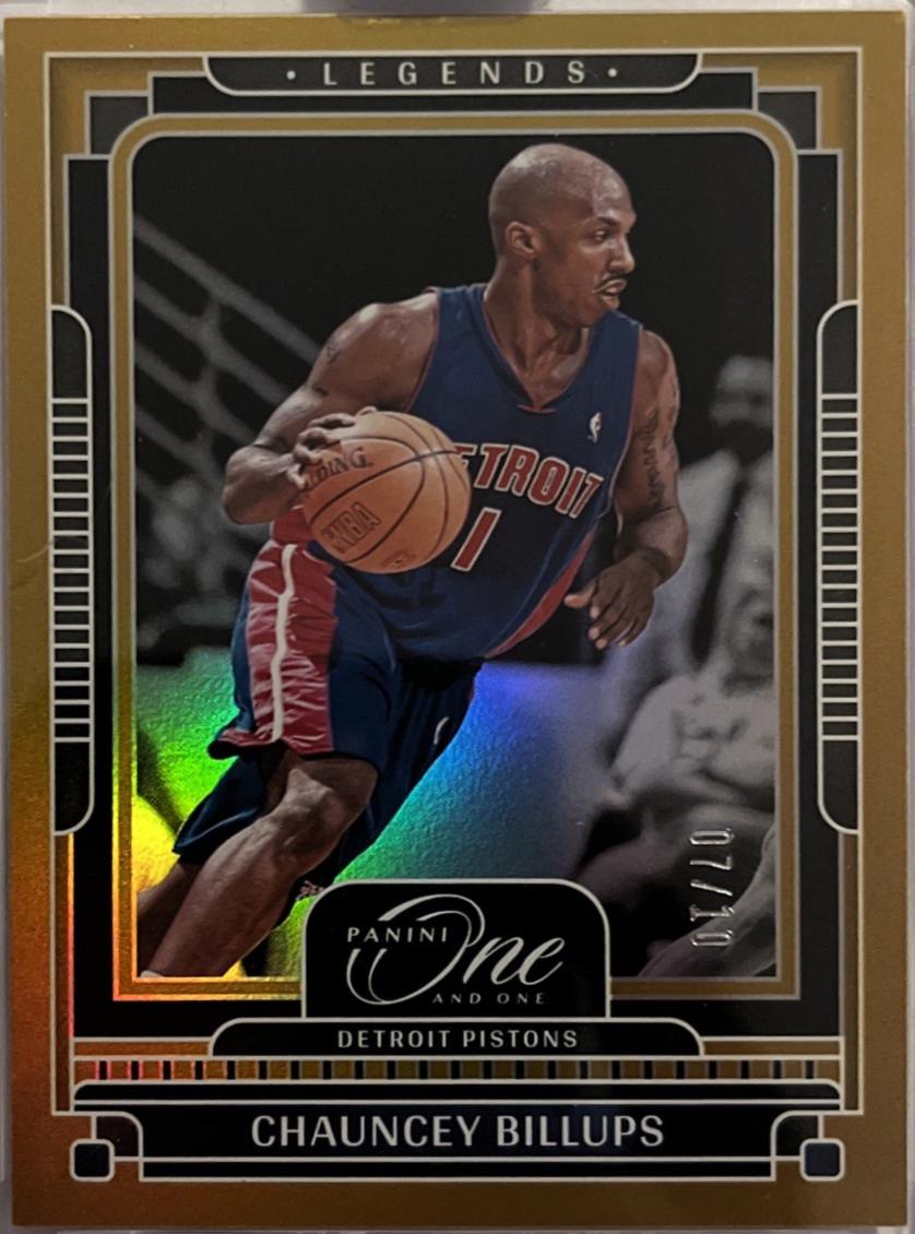 Chauncey Billups [Gold] #176