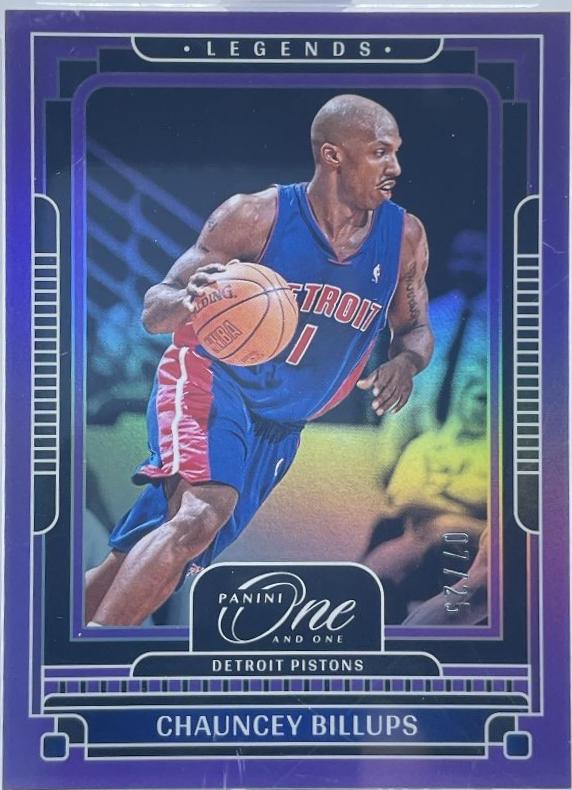 Chauncey Billups [Purple] #176