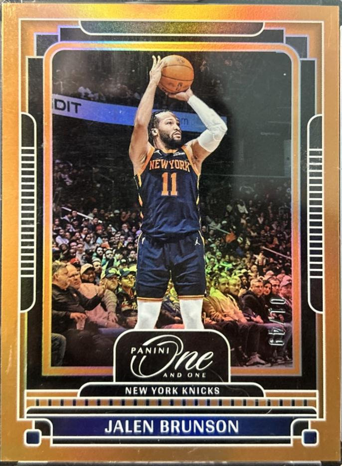 Jalen Brunson [Orange] #90