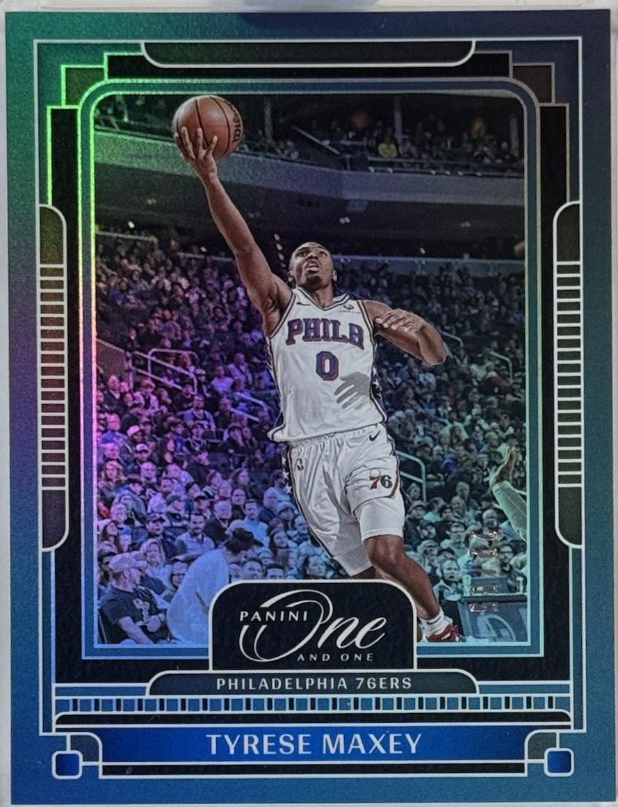Tyrese Maxey [Blue] #18
