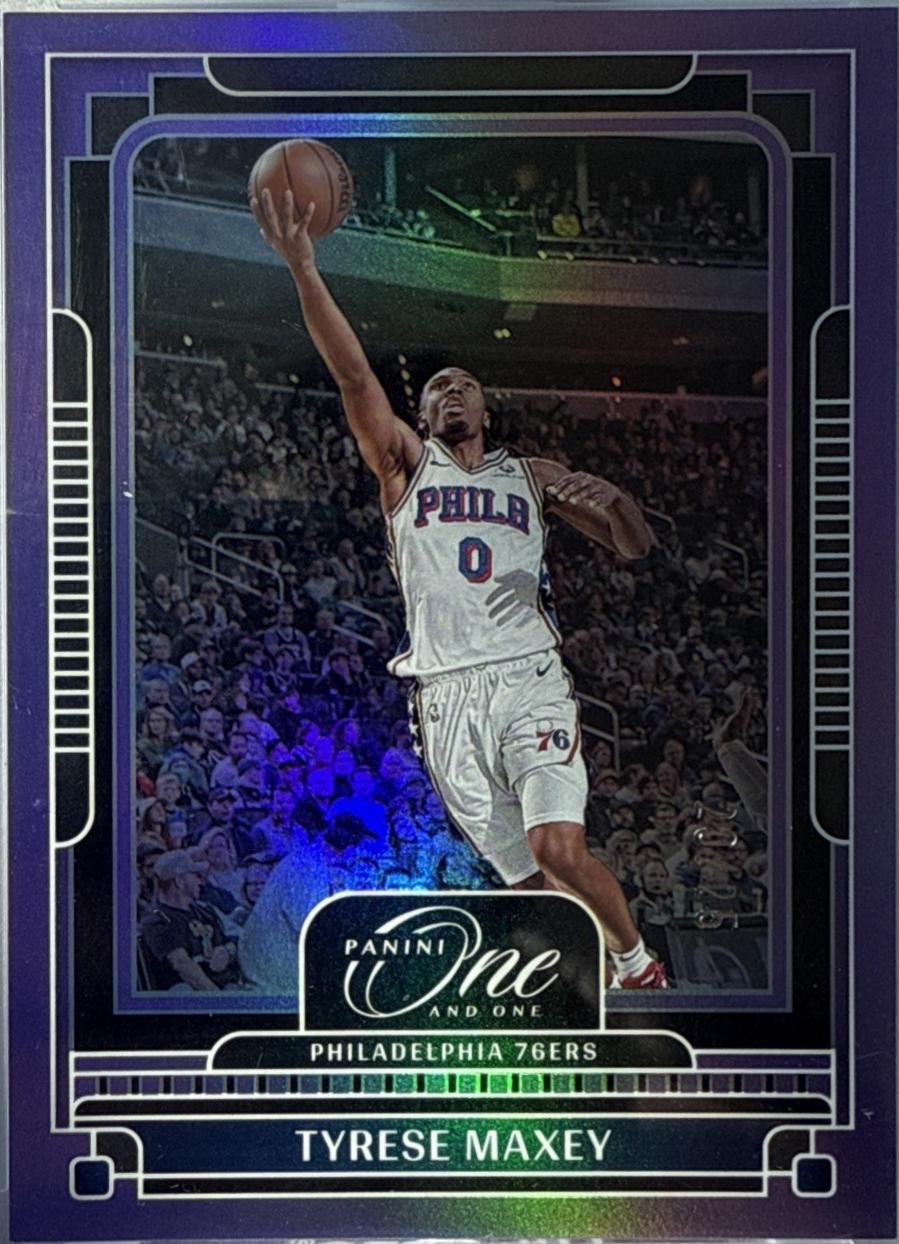 Tyrese Maxey [Purple] #18