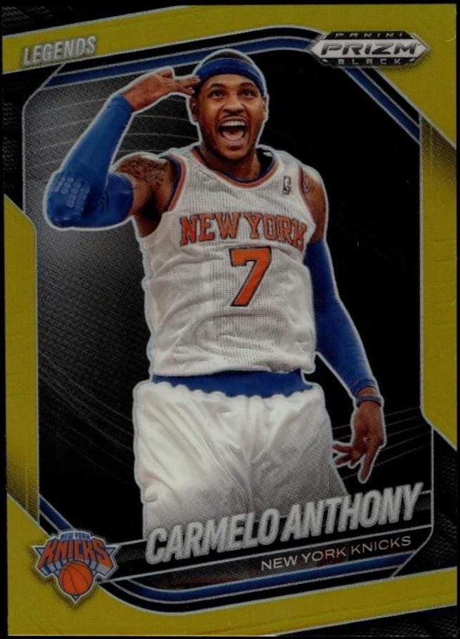 Carmelo Anthony [Gold Shimmer Legends Autograph] #267