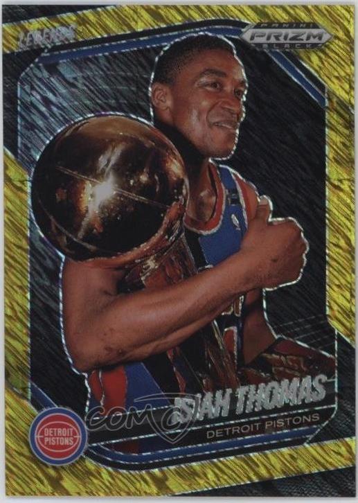 Isiah Thomas [Gold Shimmer Legends Autograph] #293