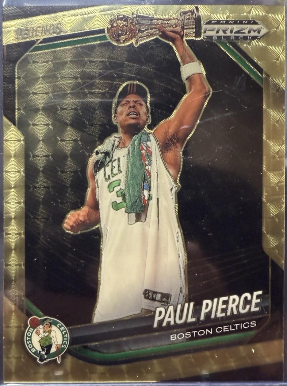 Paul Pierce [Gold Vinyl Legends Autograph] #258