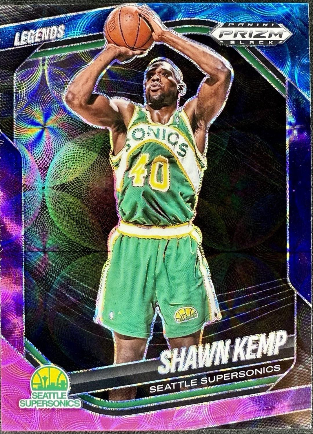Shawn Kemp [Nebula Legends Autograph] #299
