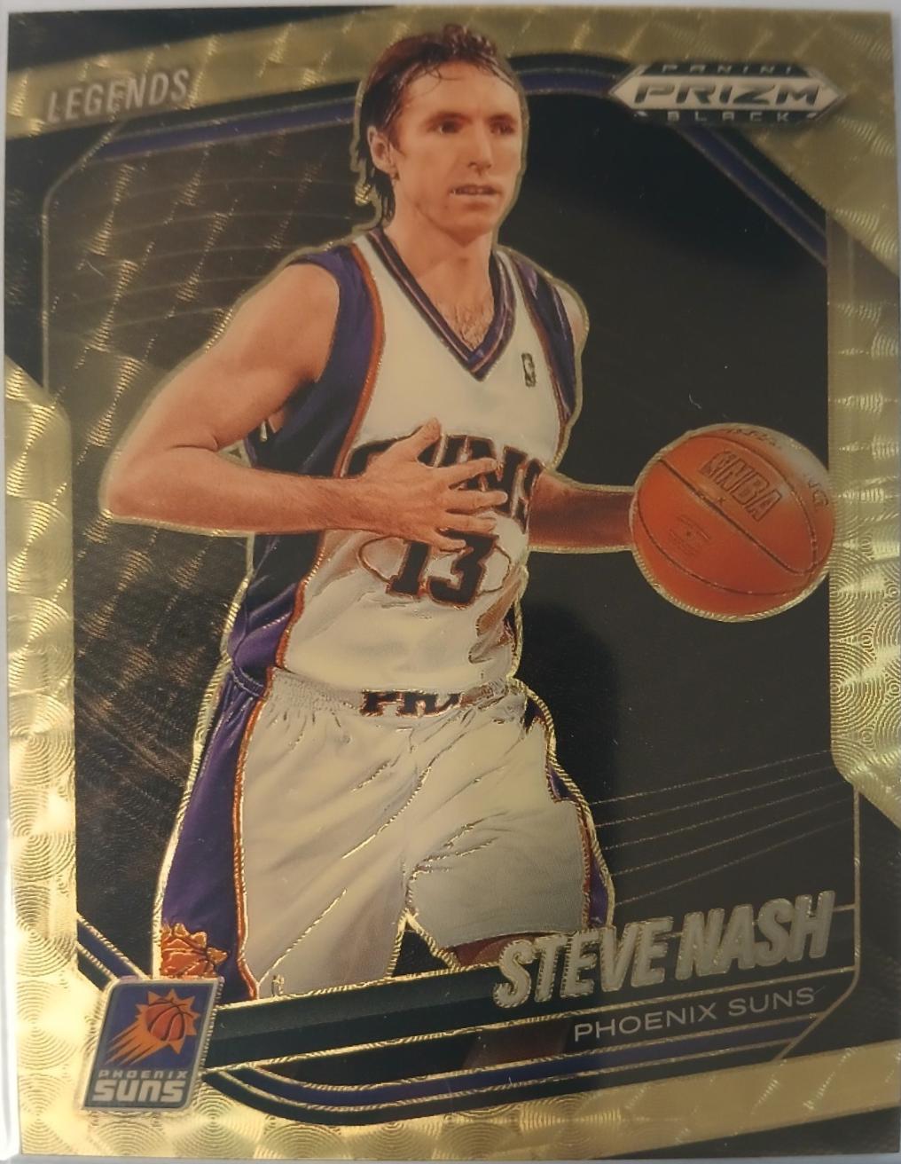 Steve Nash [Gold Vinyl Legends Autograph] #281