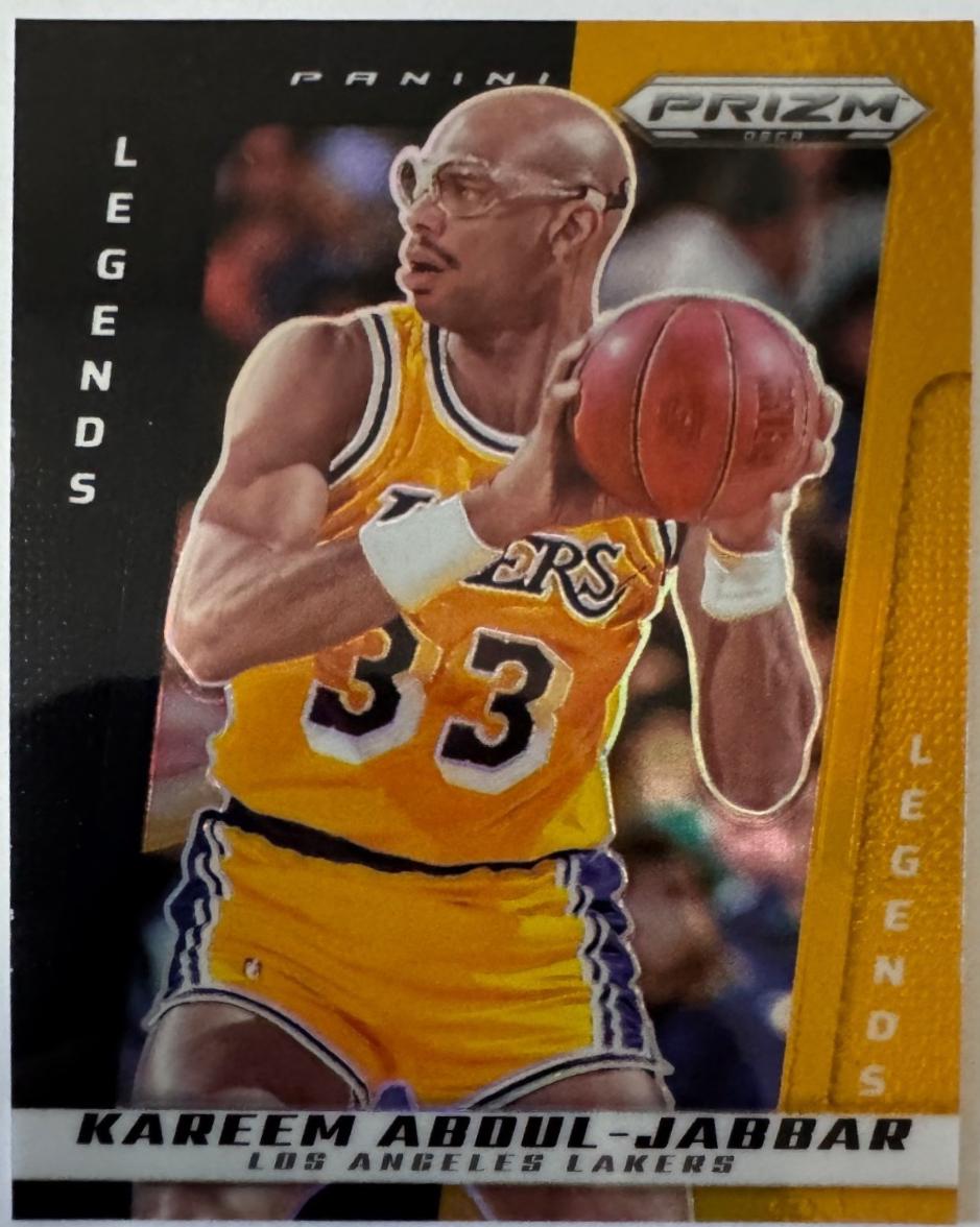 Kareem Abdul-Jabbar [Black Shimmer FOTL] #221