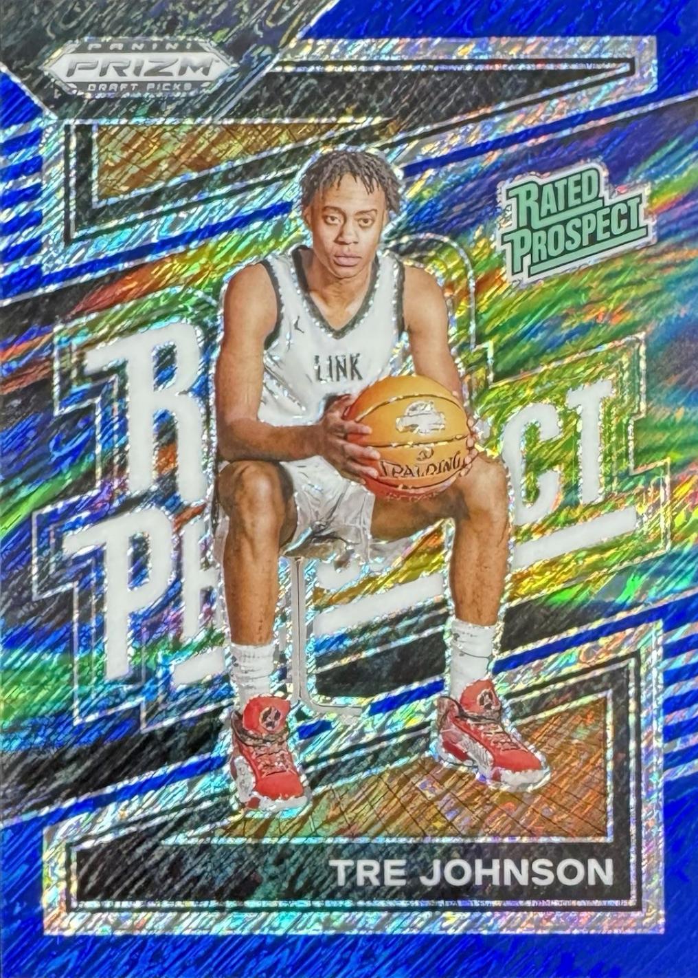 Tre Johnson [Blue Shimmer FOTL] #15