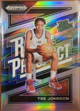 Tre Johnson [Prizms Black] #15