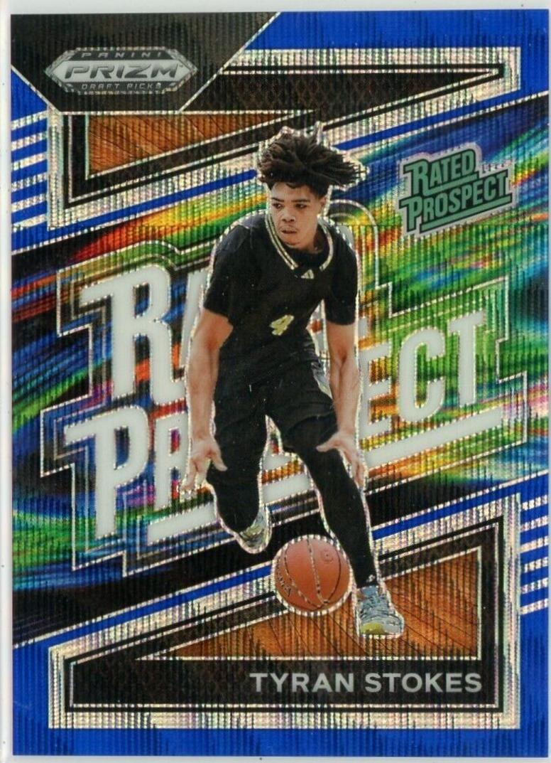 Tyran Stokes [Blue Wave] #8