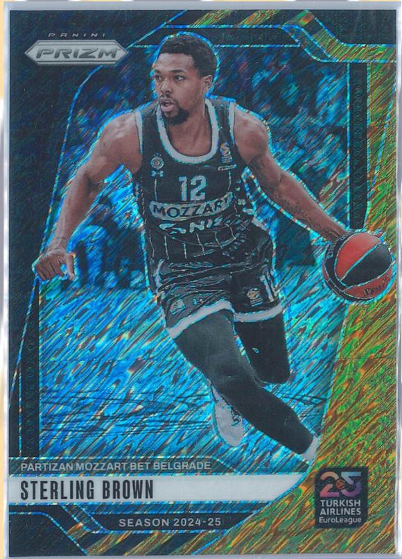 Sterling Brown [Black Gold Shimmer FOTL] #82