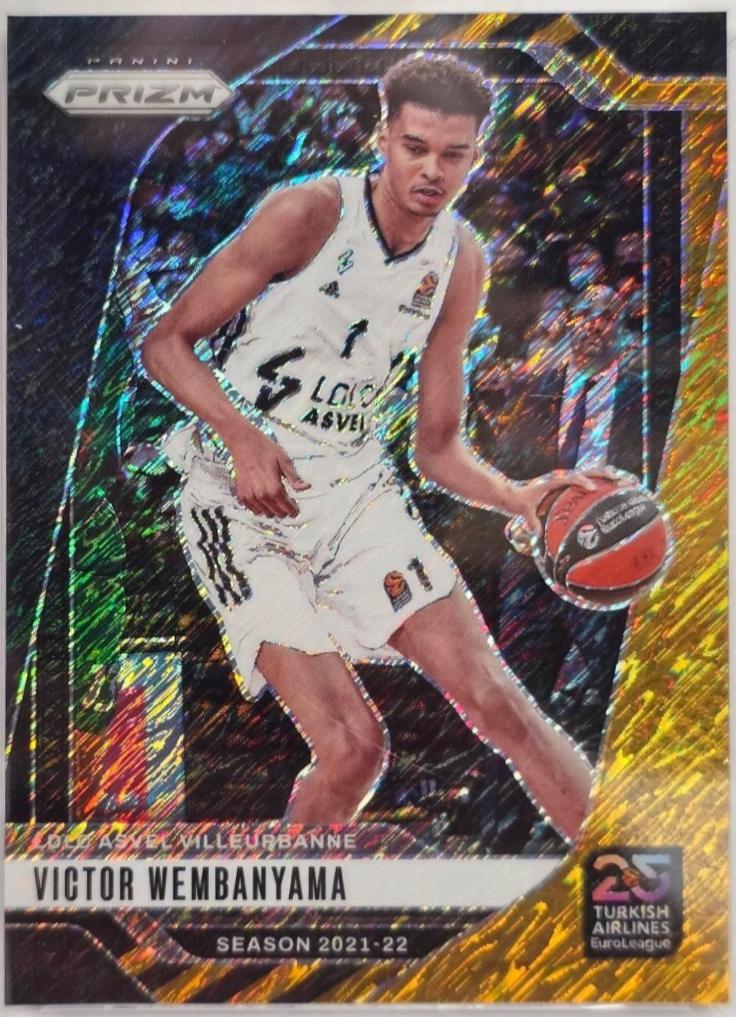 Victor Wembanyama [Black Gold Shimmer FOTL] #48