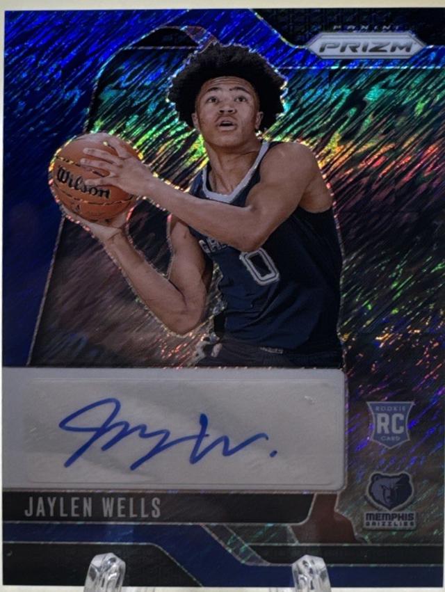 Jaylen Wells [Blue Shimmer FOTL] #RSI-JWG