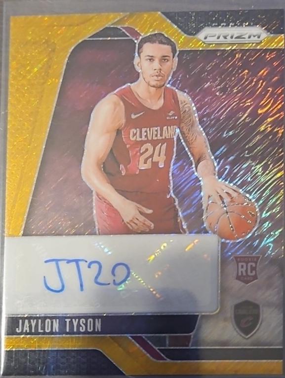 Jaylon Tyson [Gold Shimmer FOTL] #RSI-JTC