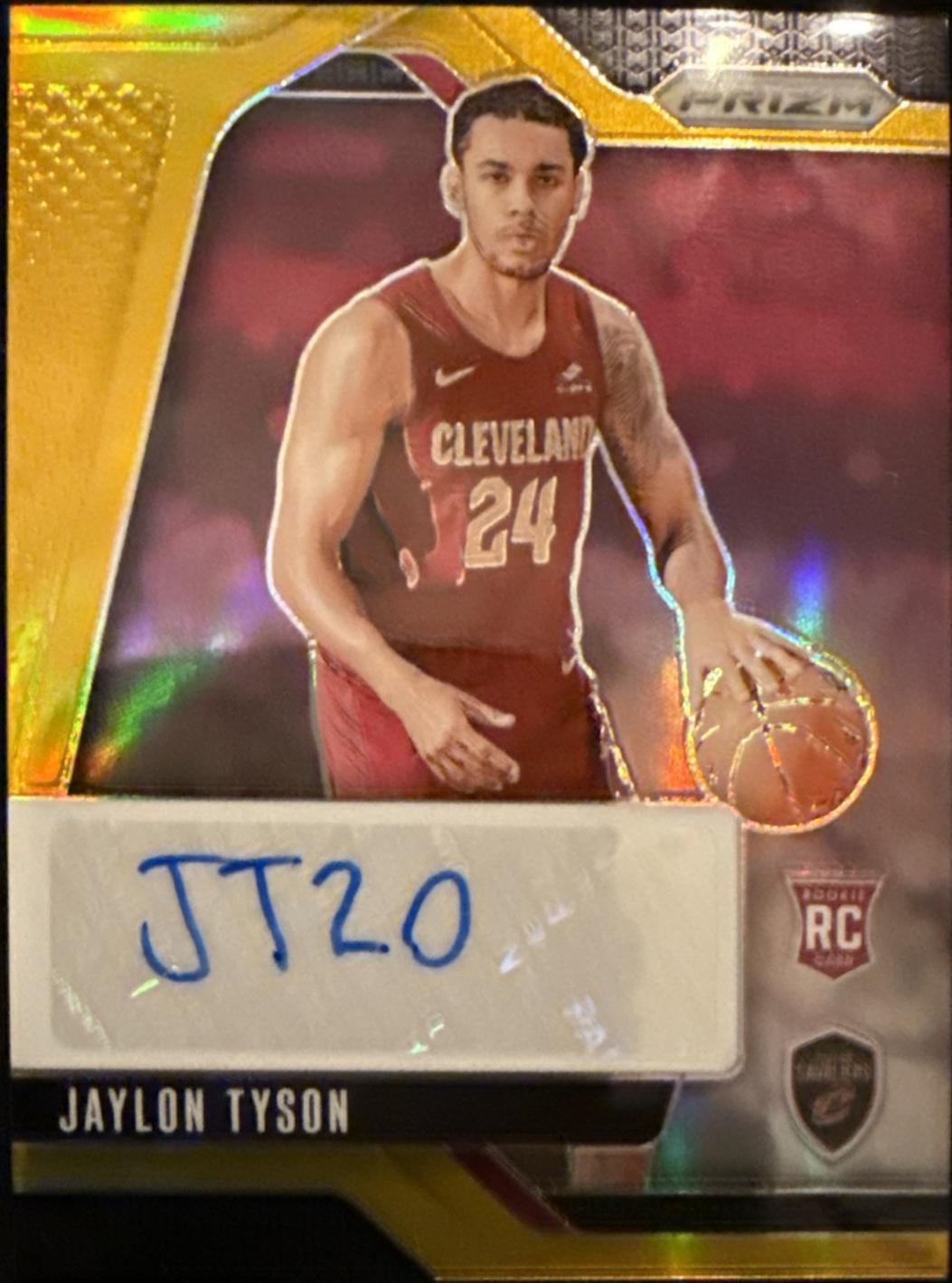 Jaylon Tyson [Gold] #RSI-JTC