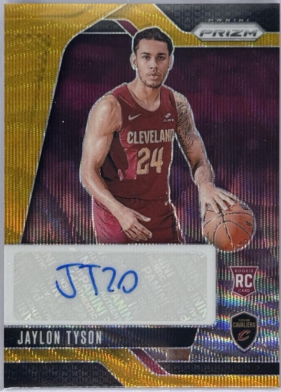 Jaylon Tyson [Wave Gold-] #RSI-JTC