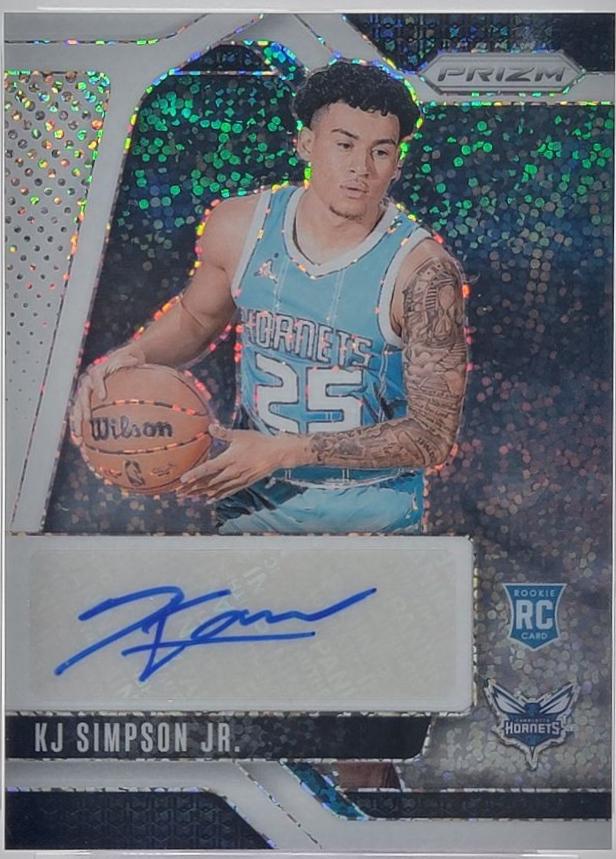 KJ Simpson Jr. [White Sparkle] #RSI-KJS