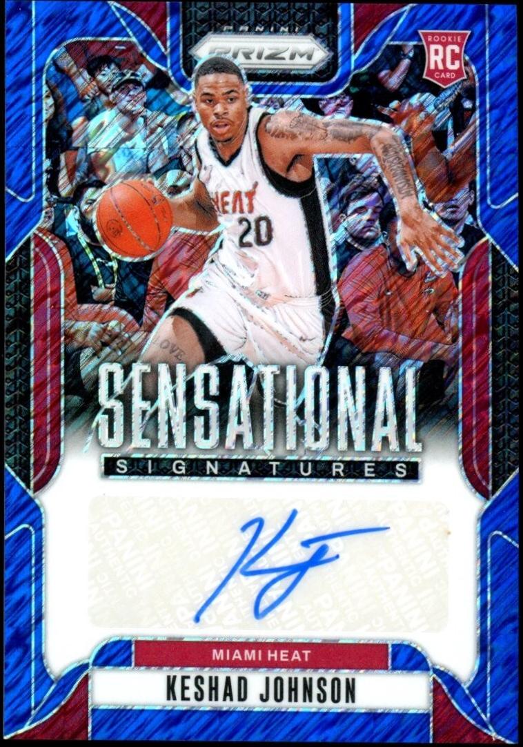 Keshad Johnson [Blue Shimmer FOTL] #RSI-KJH