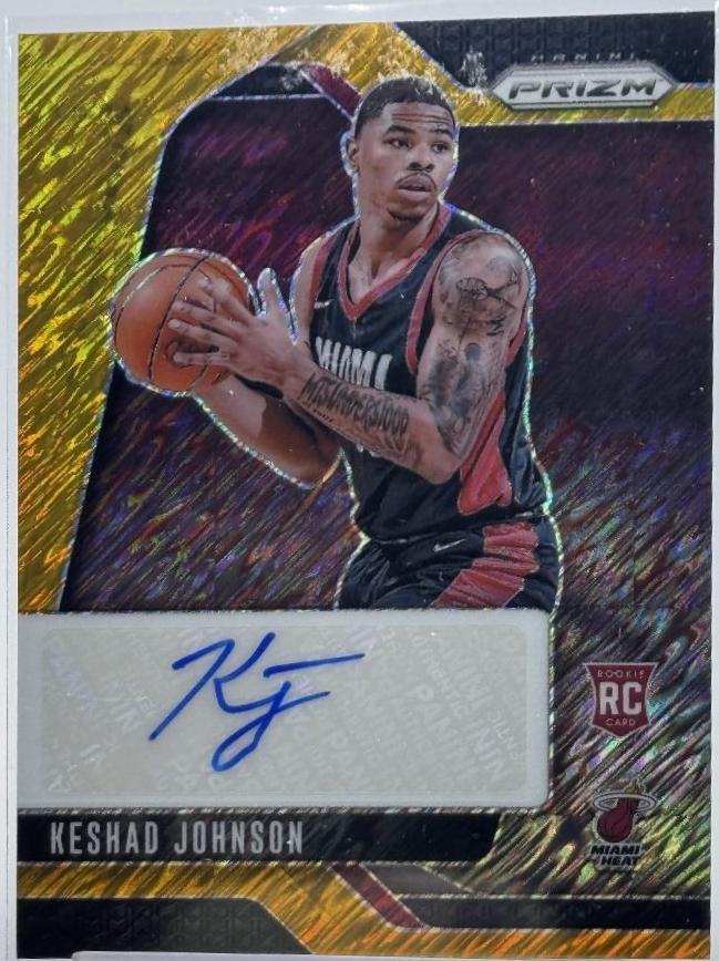 Keshad Johnson [Gold Shimmer FOTL] #RSI-KJH