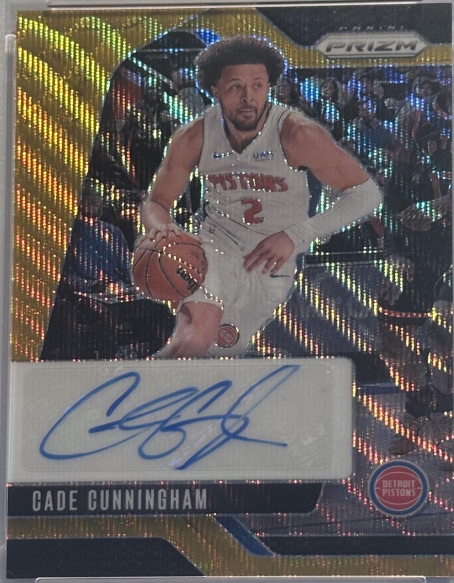 Cade Cunningham [Wave Gold] #SIG-CCP