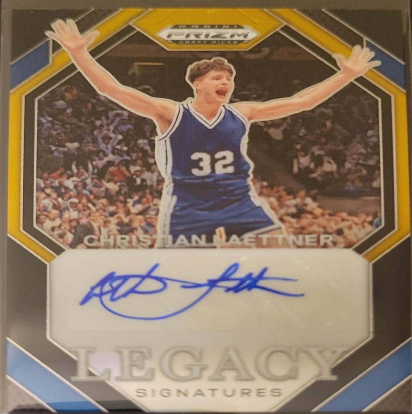 Christian Laettner [Black] #SIG-CLH
