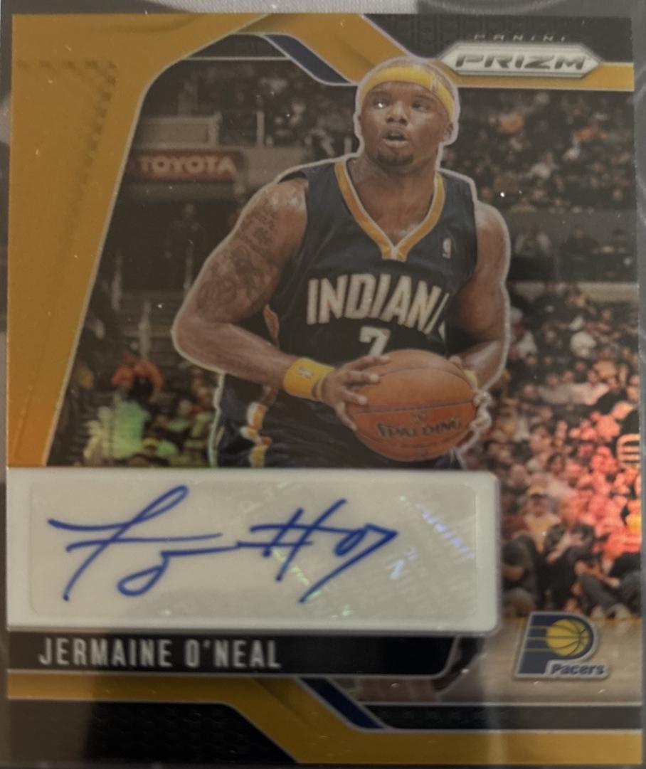 Jermaine O'Neal [Gold] #SIG-JON