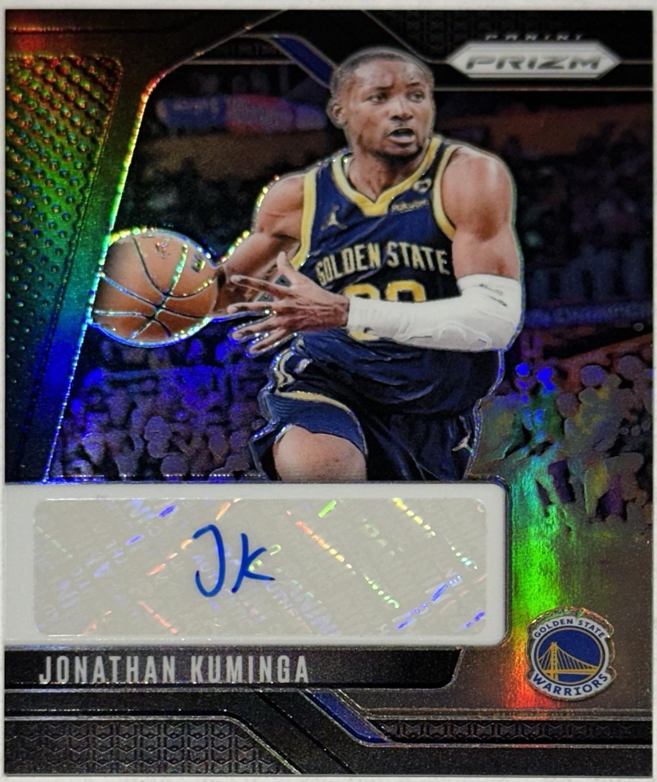 Jonathan Kuminga [Black] #SIG-JKW