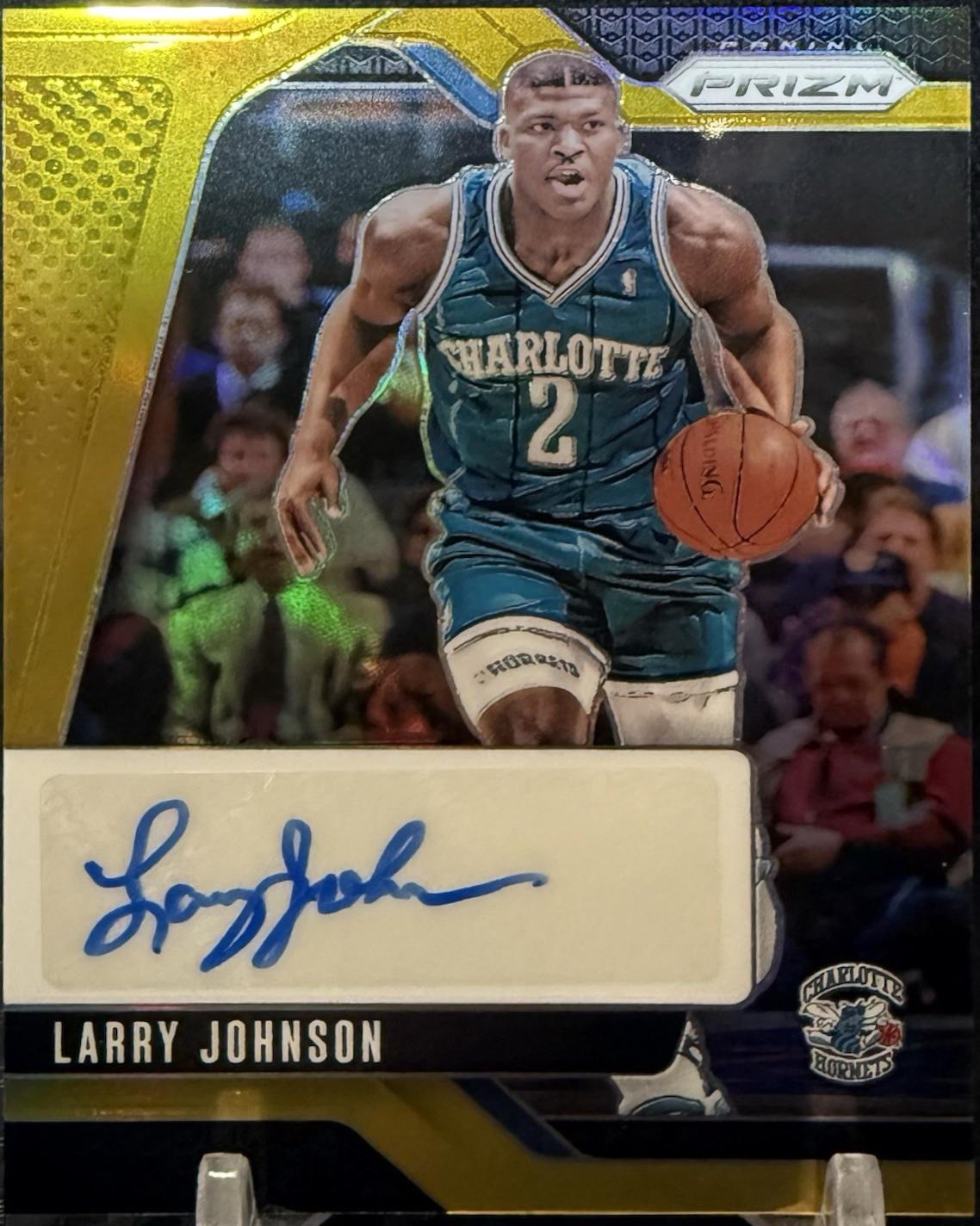 Larry Johnson [Gold] #SIG-LJH