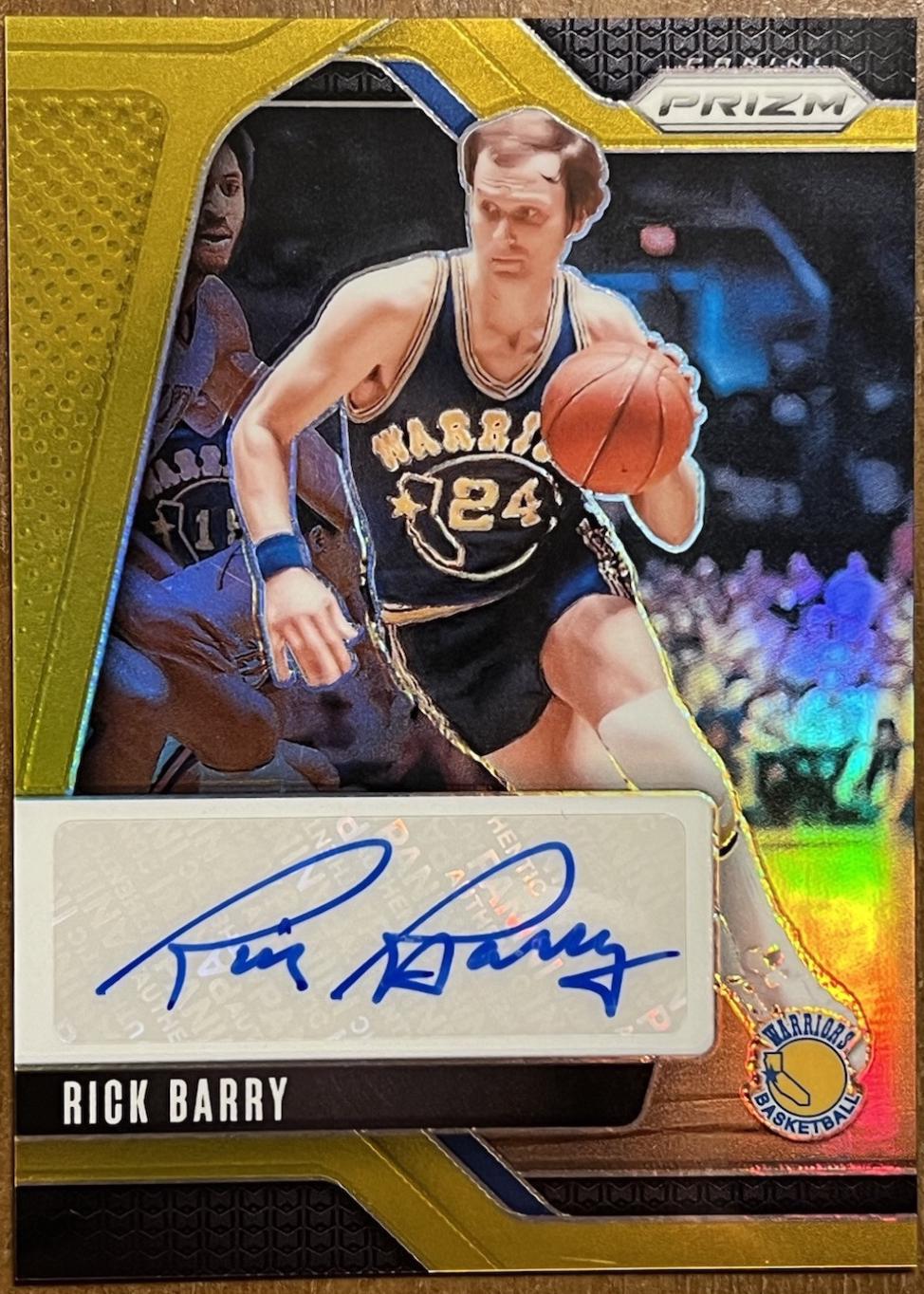 Rick Barry [Gold] #SIG-RBW