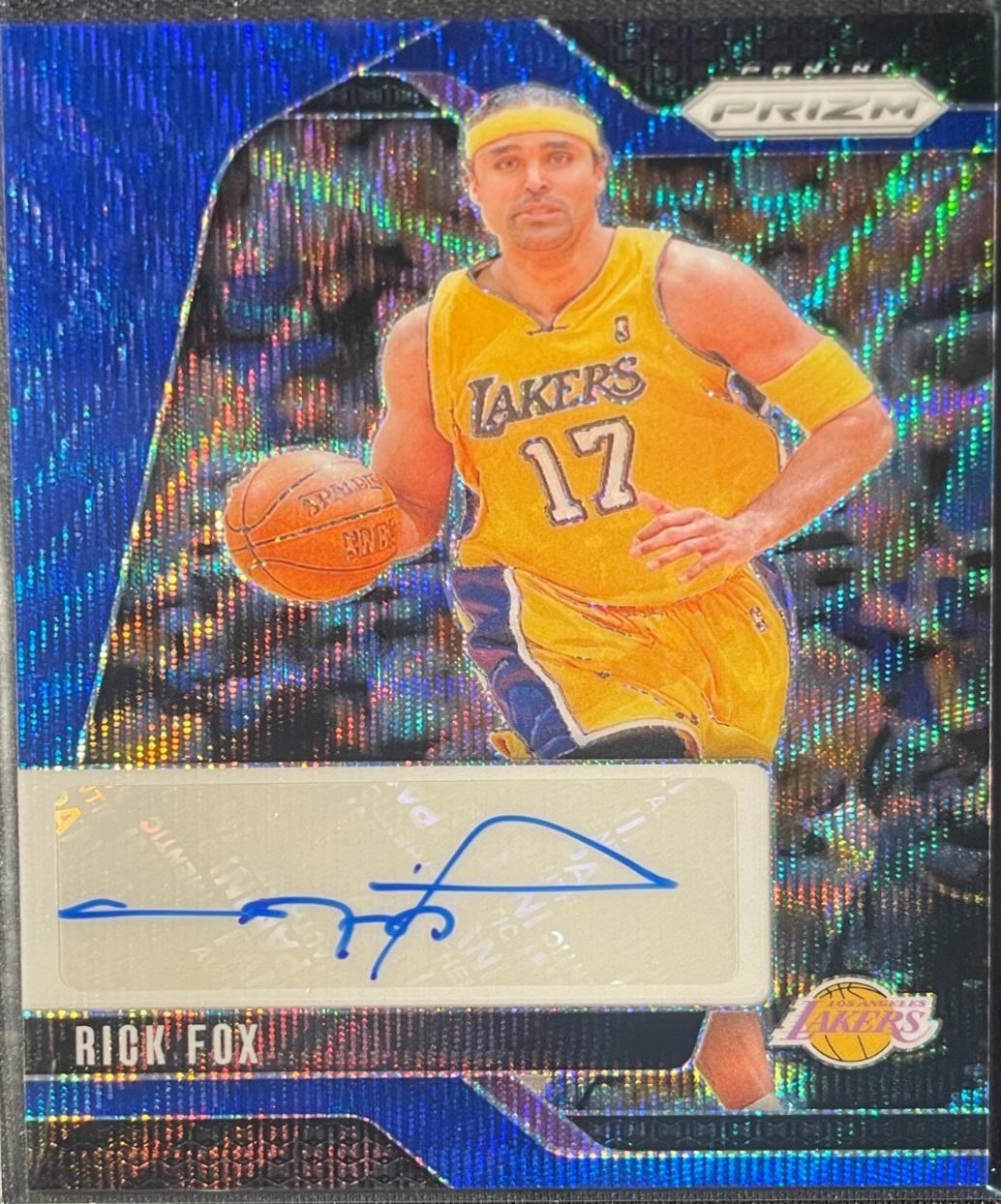 Rick Fox [Blue Wave] #SIG-RFL