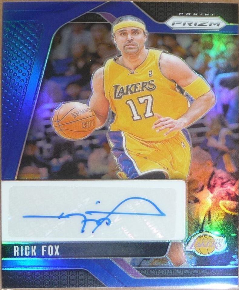 Rick Fox [Blue] #SIG-RFL