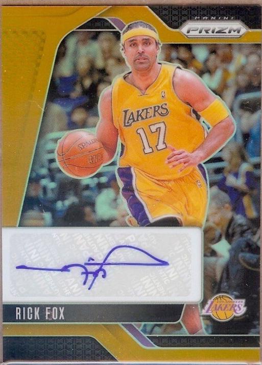 Rick Fox [Gold] #SIG-RFL