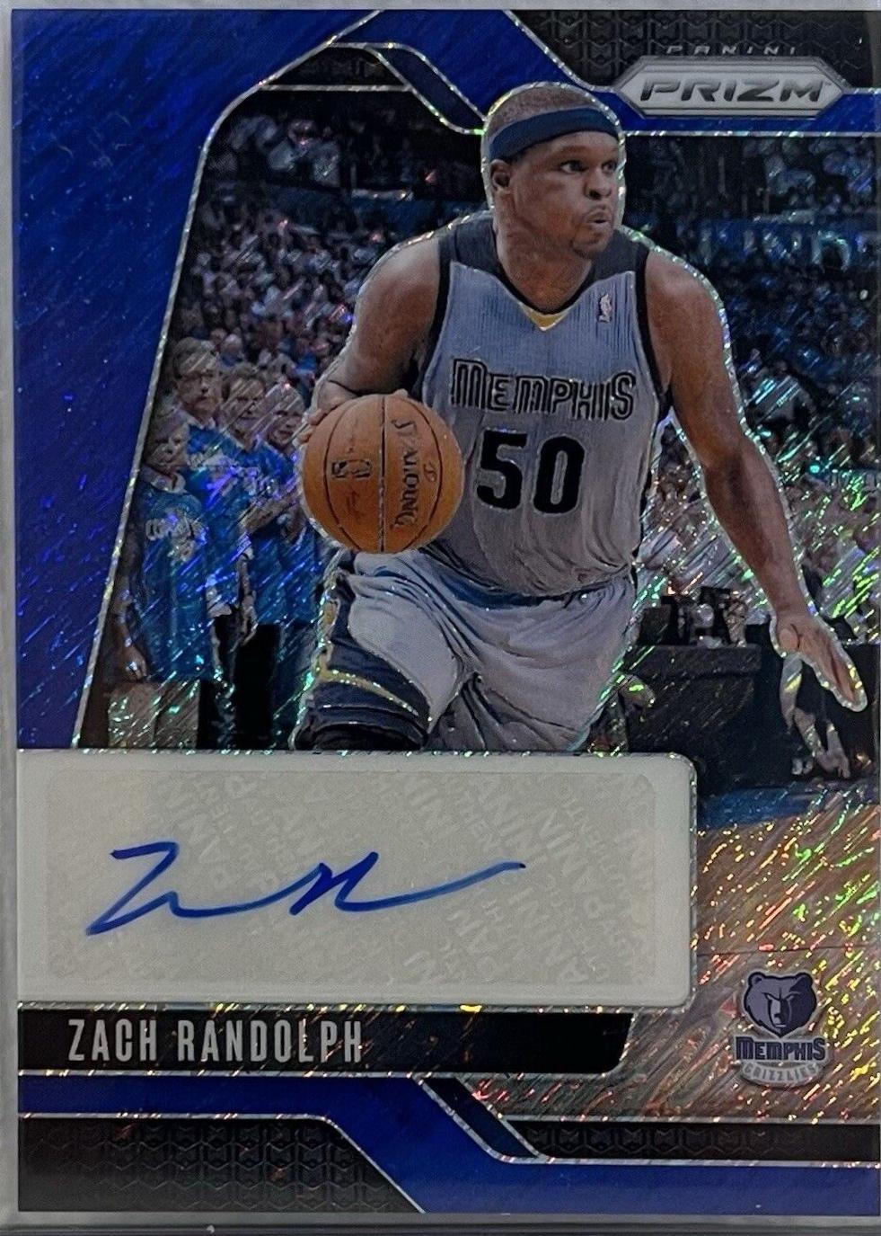 Zach Randolph [Blue Shimmer FOTL] #SIG-ZRG