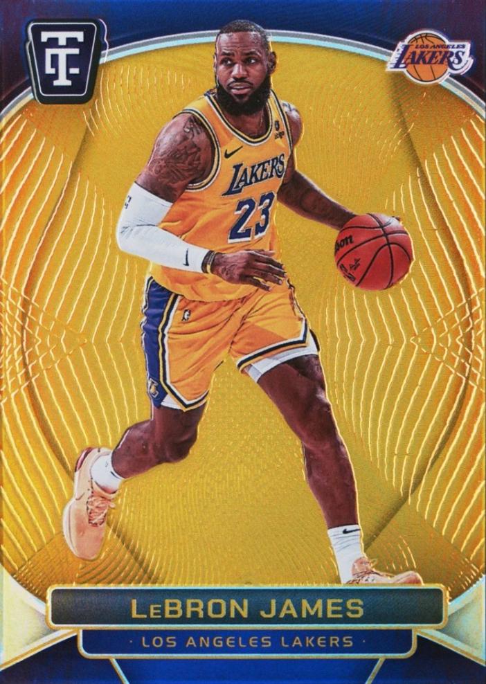 LeBron James [Gold Platinum Mirror] #81