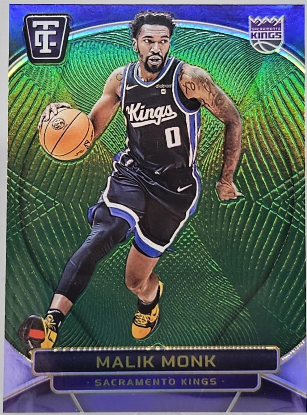 Malik Monk [Green Platinum Mirror] #78