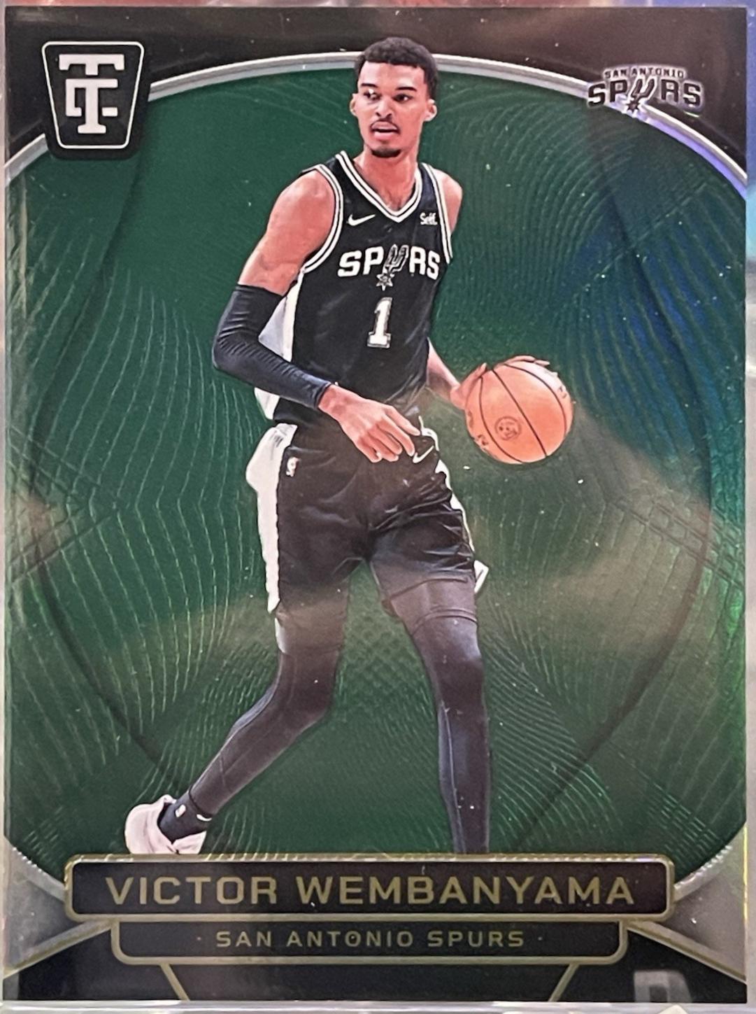 Victor Wembanyama [Green Platinum Mirror] #98
