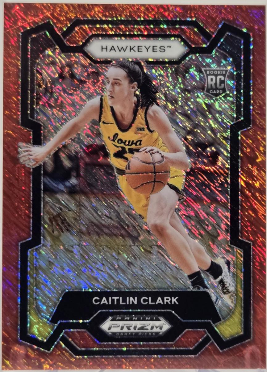 Caitlin Clark [Red Shimmer  FOTL] #57