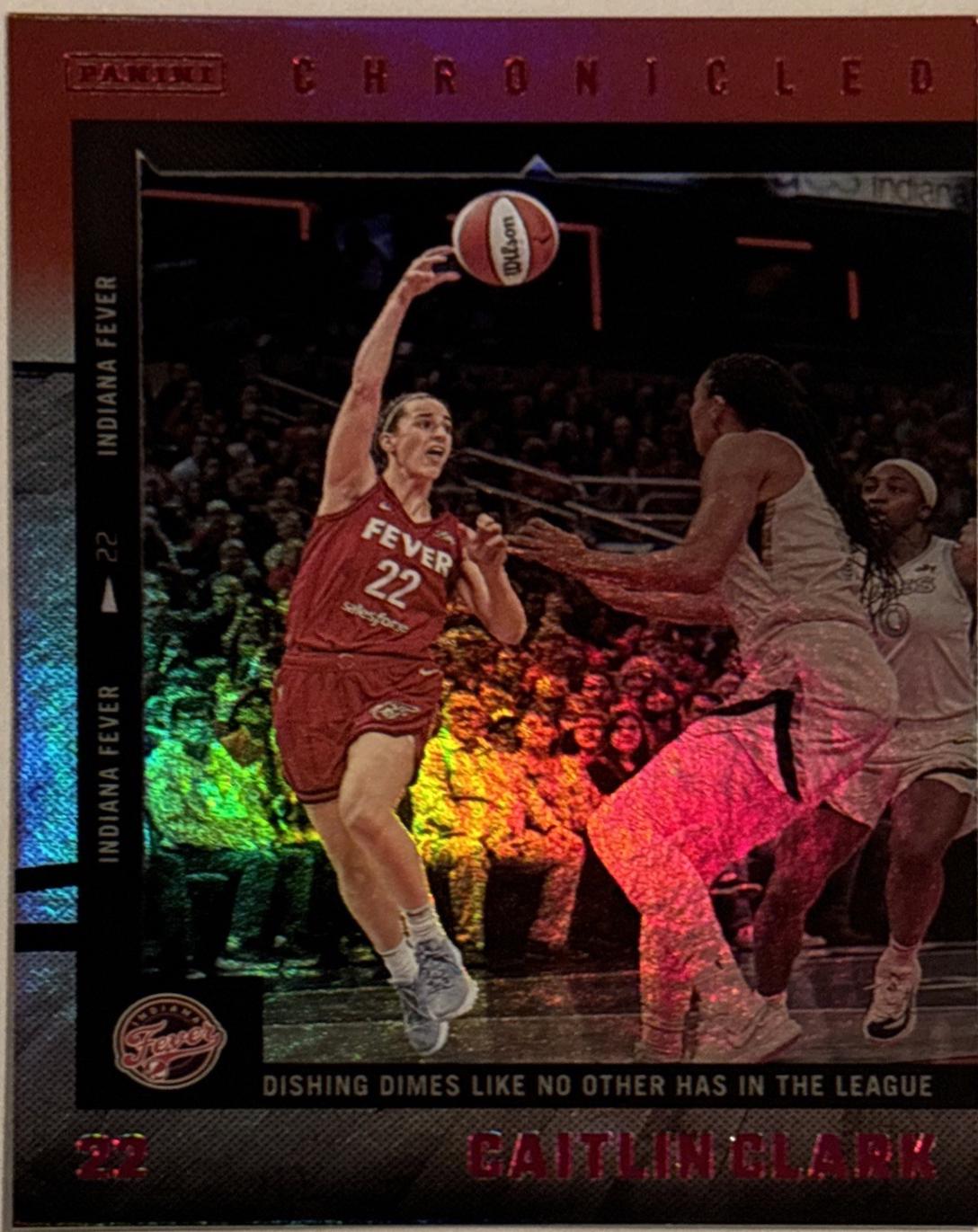 Caitlin Clark [Red Holo] #11
