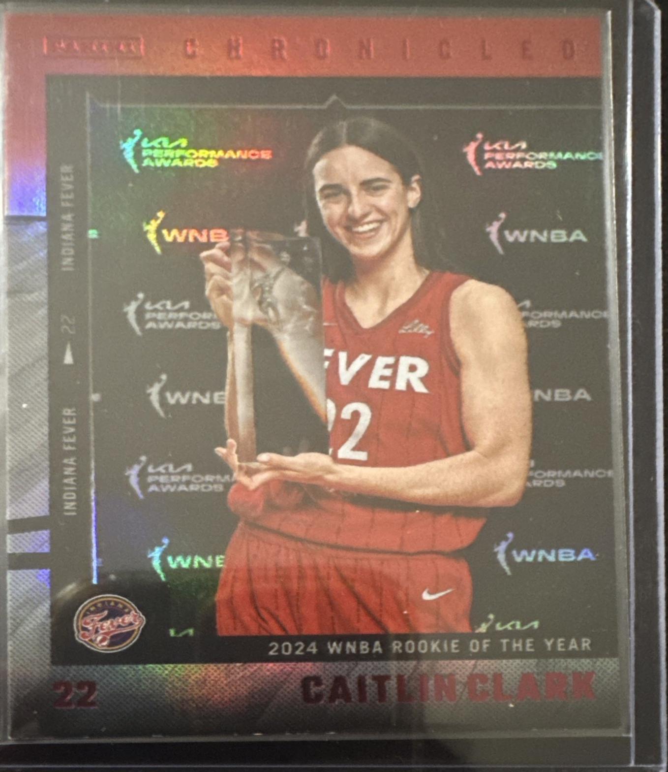 Caitlin Clark [Red Holo] #16