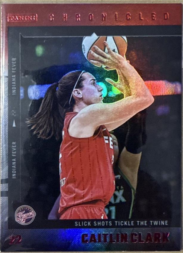 Caitlin Clark [Red Holo] #18